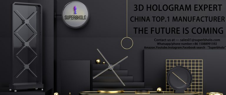 Elevate Your Visual Experience with Superbholo’s 3D Hologram Display Fan